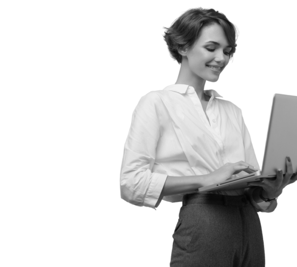 The woman - Tablet size