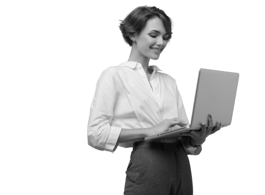 The woman - Desktop size